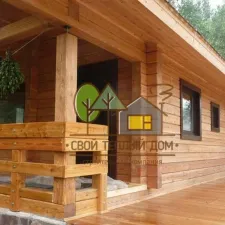 Бани из бруса под ключ в СПб