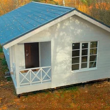 Небольшой зимний дом за 12 дней