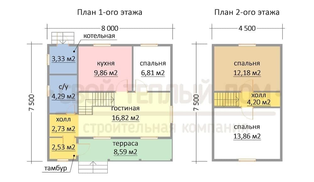 3 проекта домов, где есть все, что нужно для загородной жизни. Подборка проектов с 3 спальнями и отдельной котельной